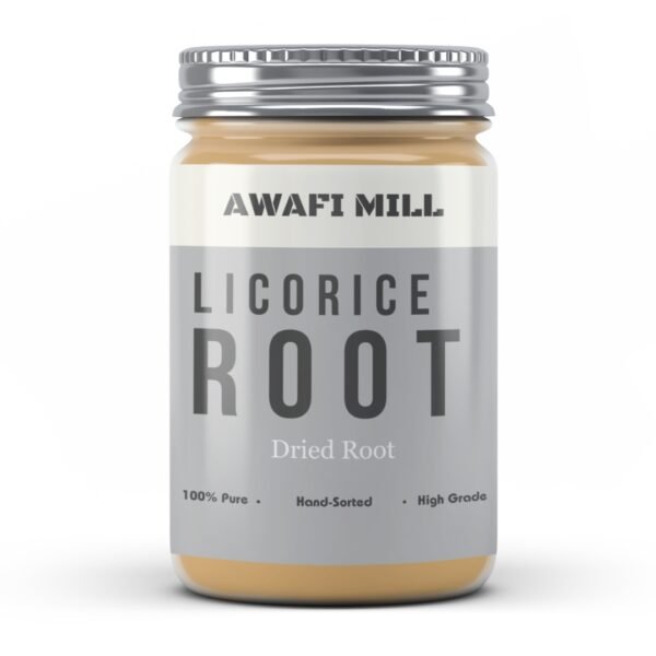 Awafi Mill Dried Licorice Root Bottle