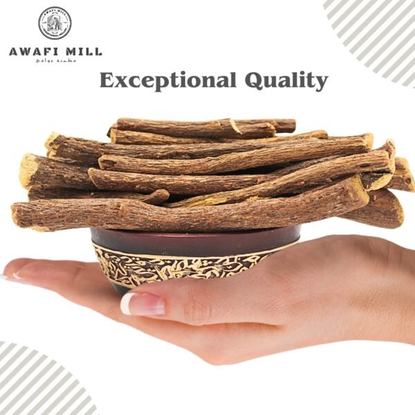 Awafi Mill Dried Licorice Root Quality