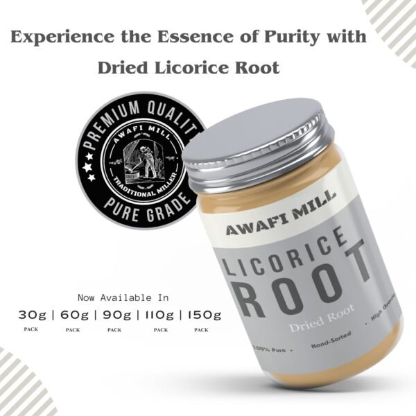 Awafi Mill Dried Licorice Root Variations