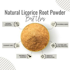Awafi Mill Dried Licorice root Powder Benefits