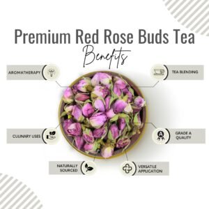 Awafi Mill Dried Rose Buds Flower Benefits