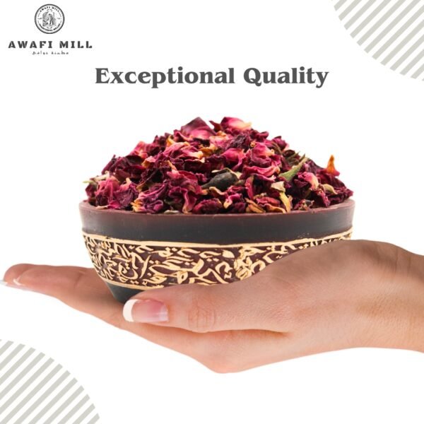 Awafi Mill Dried Rose Petals Flower Quality