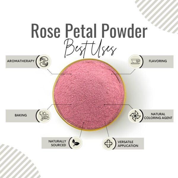 Awafi Mill Dried Rose petal flower powder benefits