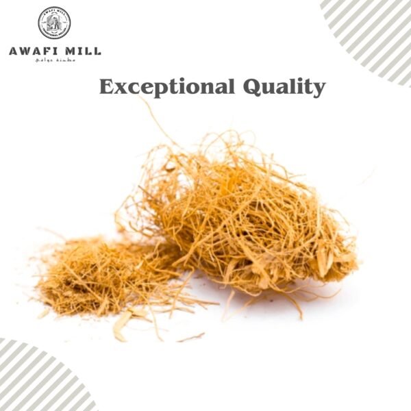 Awafi Mill Dried vetiver root powder Quality