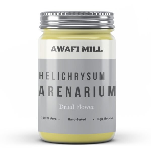Awafi Mill Helichrysum Arenarium Dried Flower Bottle