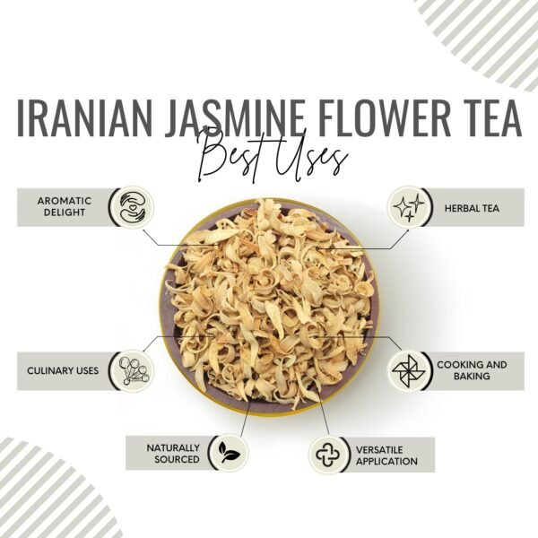 Awafi Mill Iranian jasmine Dried flower benefits