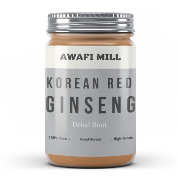 Awafi Mill Korean Red Ginseng Root Bottle