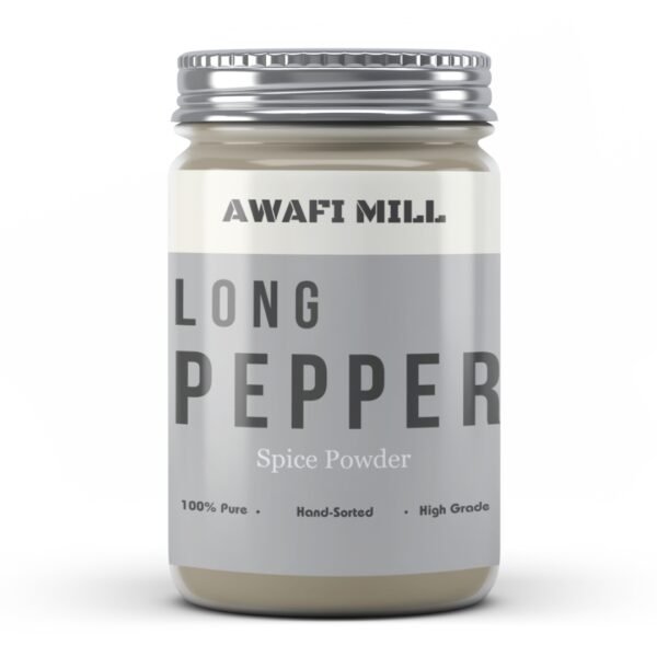 Awafi Mill Natural Long Pepper Pippali Powder Bottle