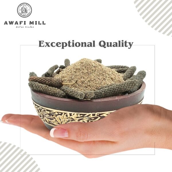 Awafi Mill Natural Long Pepper Pippali Spice Powder Quality