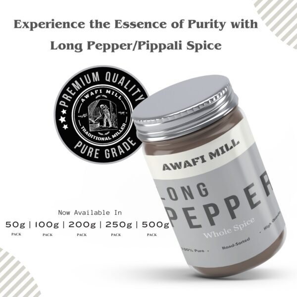 Awafi Mill Natural Long Pepper Pippali Spice Variations