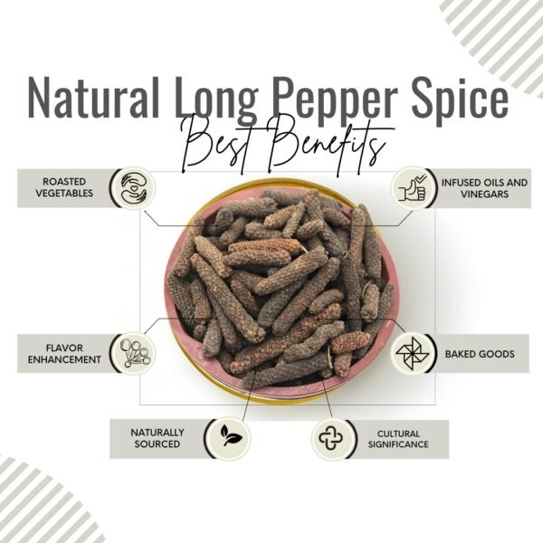 Awafi Mill Natural Long Pepper Pippali Spice benefits