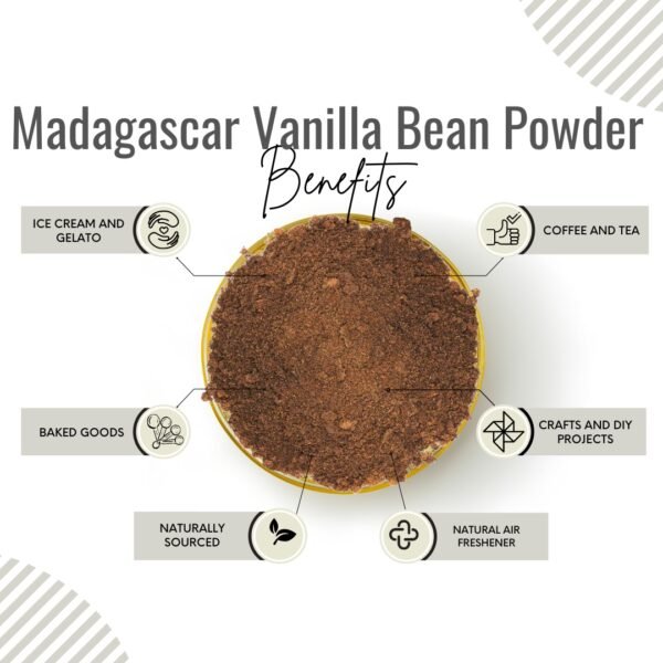 Awafi Mill Natural Madagascar Vanilla Bean Powder Benefits