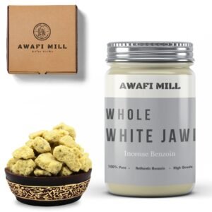 Awafi Mill Natural White Jawi Incense Benzoin