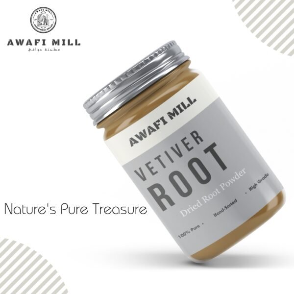 Awafi Mill Pure Dried vetiver root powder