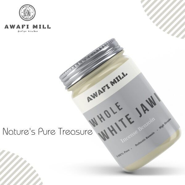 Awafi Mill Pure essence of Natural White Jawi Incense Benzoin