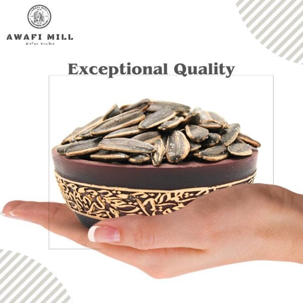 Awafi Mill Roasted Sunflower Non Salted Seeds Quality