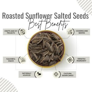 Awafi Mill Roasted Sunflower Salted Seeds Benefits