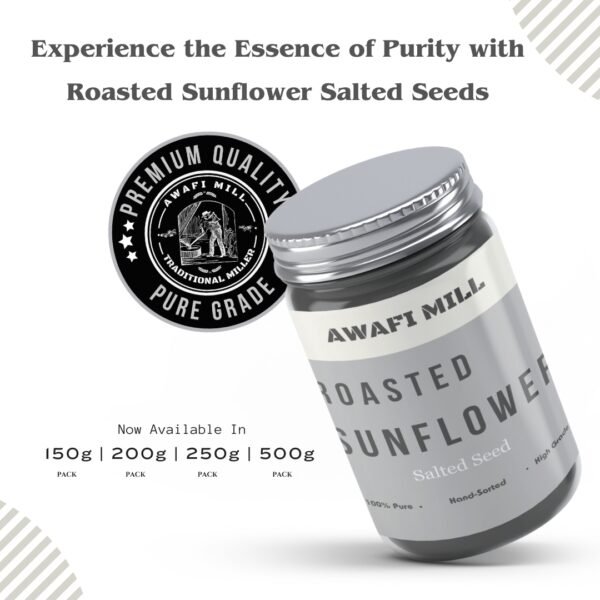 Awafi Mill Roasted Sunflower Salted Seeds Variations