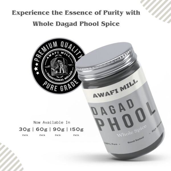 Awafi Mill Whole Dagad Phool Spice Variations