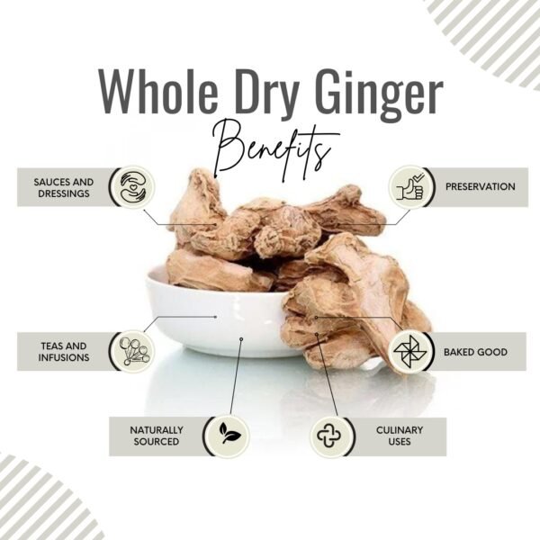 Awafi Mill Whole Dry Ginger Spice Benefits
