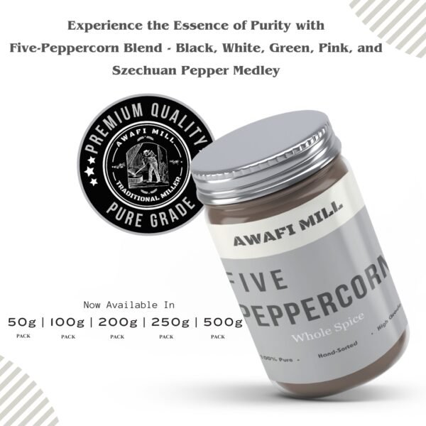 Awafi Mill Whole Five Pepper Corn Blend Spice Variations
