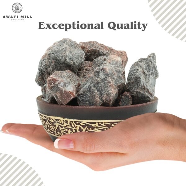 Awafi Mill Whole Himalayan Black Salt Rock Quality