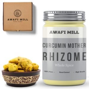 Awafi Mill Whole Spices of Curcumin Mother Rhizome