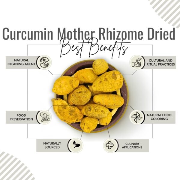 Awafi Mill Whole Spices of Curcumin Mother Rhizome Benefits