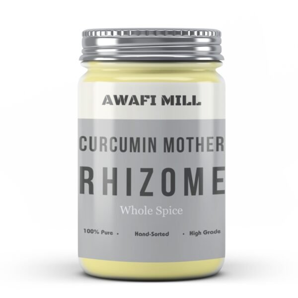 Awafi Mill Whole Spices of Curcumin Mother Rhizome Bottle