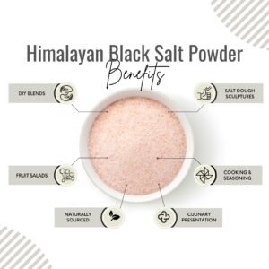 Awafi Mill black salt powder Spice Benefits