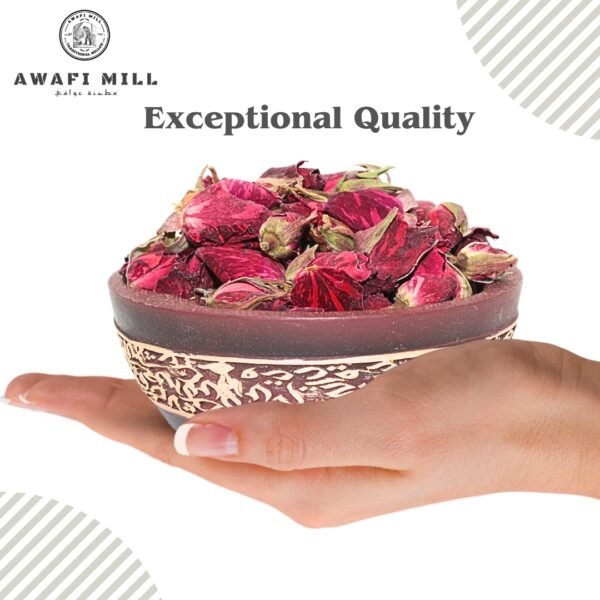 Awafi Mill dried fragrant rose buds Flower quality