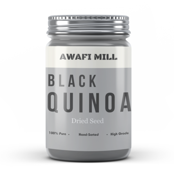 Awafi Mill Black Quinoa Dried Seed Bottle