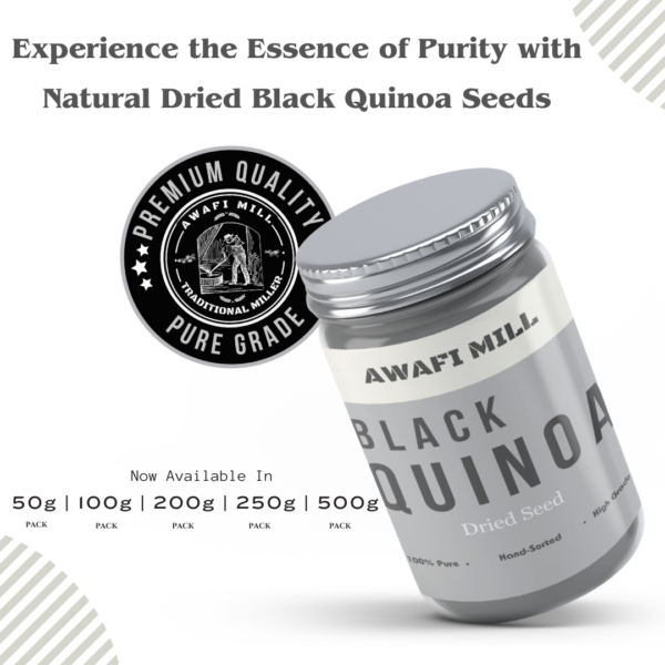 Awafi Mill Black Quinoa Dried Seed Variations