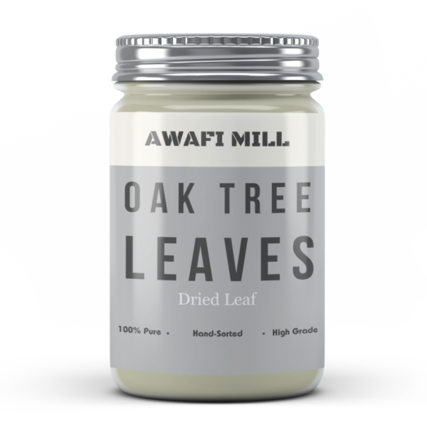 Awafi Mill Burr Oak Tree Leaves Bottle