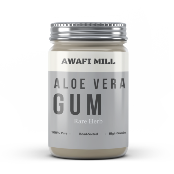Awafi Mill Dried Aloe Vera Gum Bottle