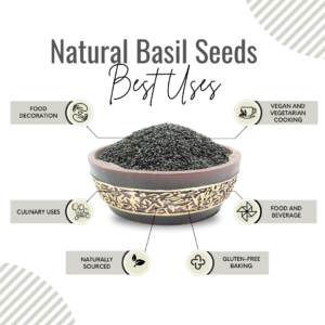Awafi Mill Dried Basil Seed Benefits