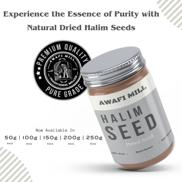 Awafi Mill Dried Halim Seed Variation