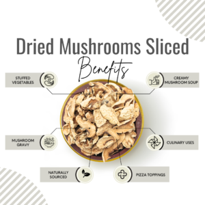 Awafi Mill Dried Mushrooms Sliced Benefits