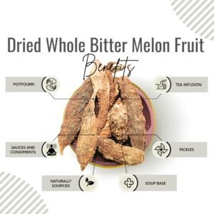 Awafi Mill Dried Whole Bitter Melon Fruit Benefits