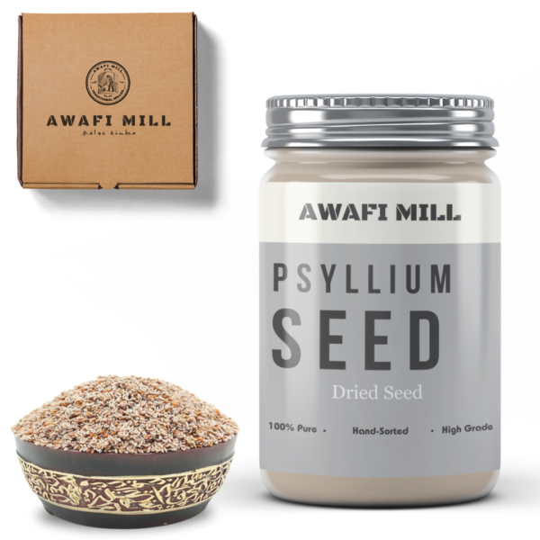 Awafi Mill Dried Whole Psyllium Seeds