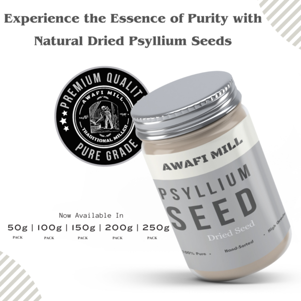 Awafi Mill Dried Whole Psyllium Seeds Variation