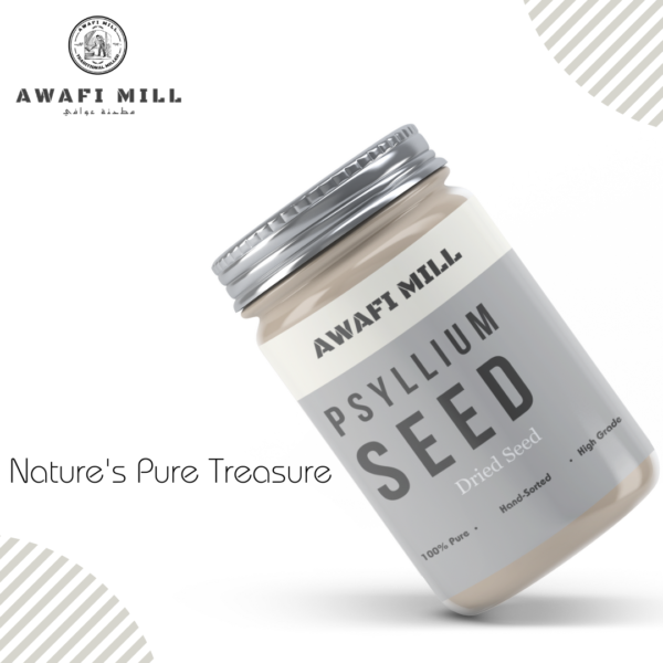 Awafi Mill Dried Whole Psyllium Seeds essence