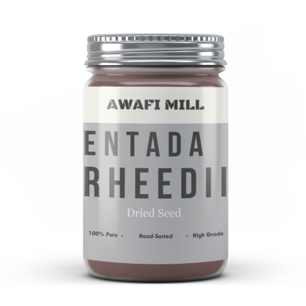 Awafi Mill Entada Rheedii Whole dried seed bottle