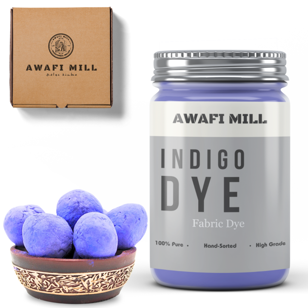 Awafi Mill Fabric Indigo Dye