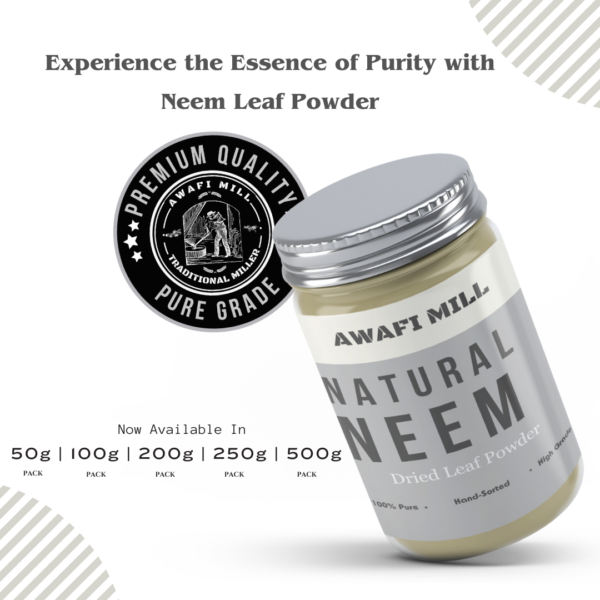 Awafi Mill Herbal Neem Leaf Powder Variations