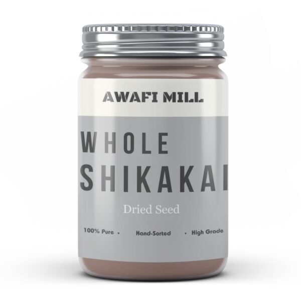 Awafi Mill Herbal Shikakai Whole Seeds Bottles