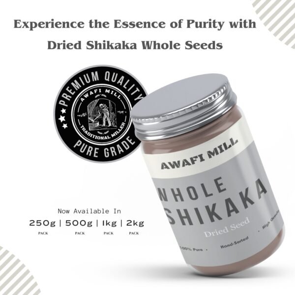 Awafi Mill Herbal Shikakai Whole Seeds Variations