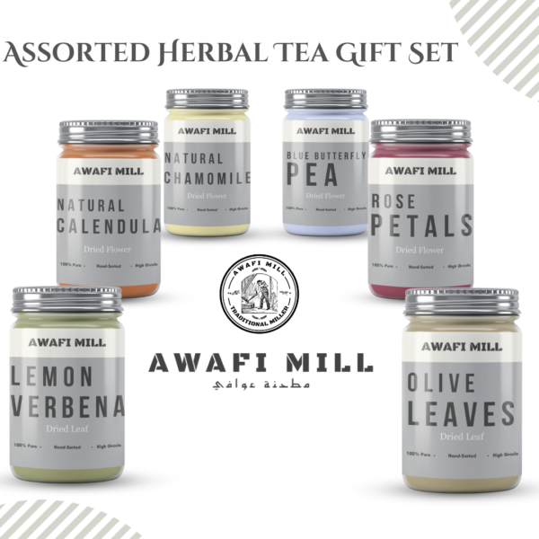 Awafi Mill Herbal Tea Gift Box Includes