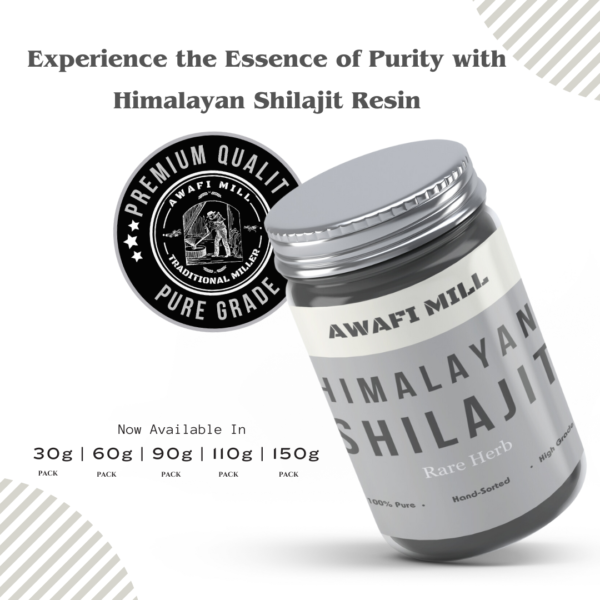 Awafi Mill Himalayan Shilajit Resin Variations