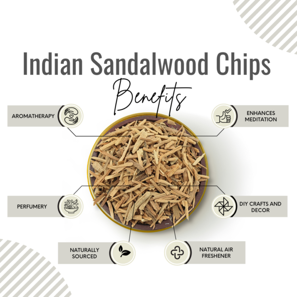 Awafi Mill Indian Sandalwood Chips Incense Wood Benefits